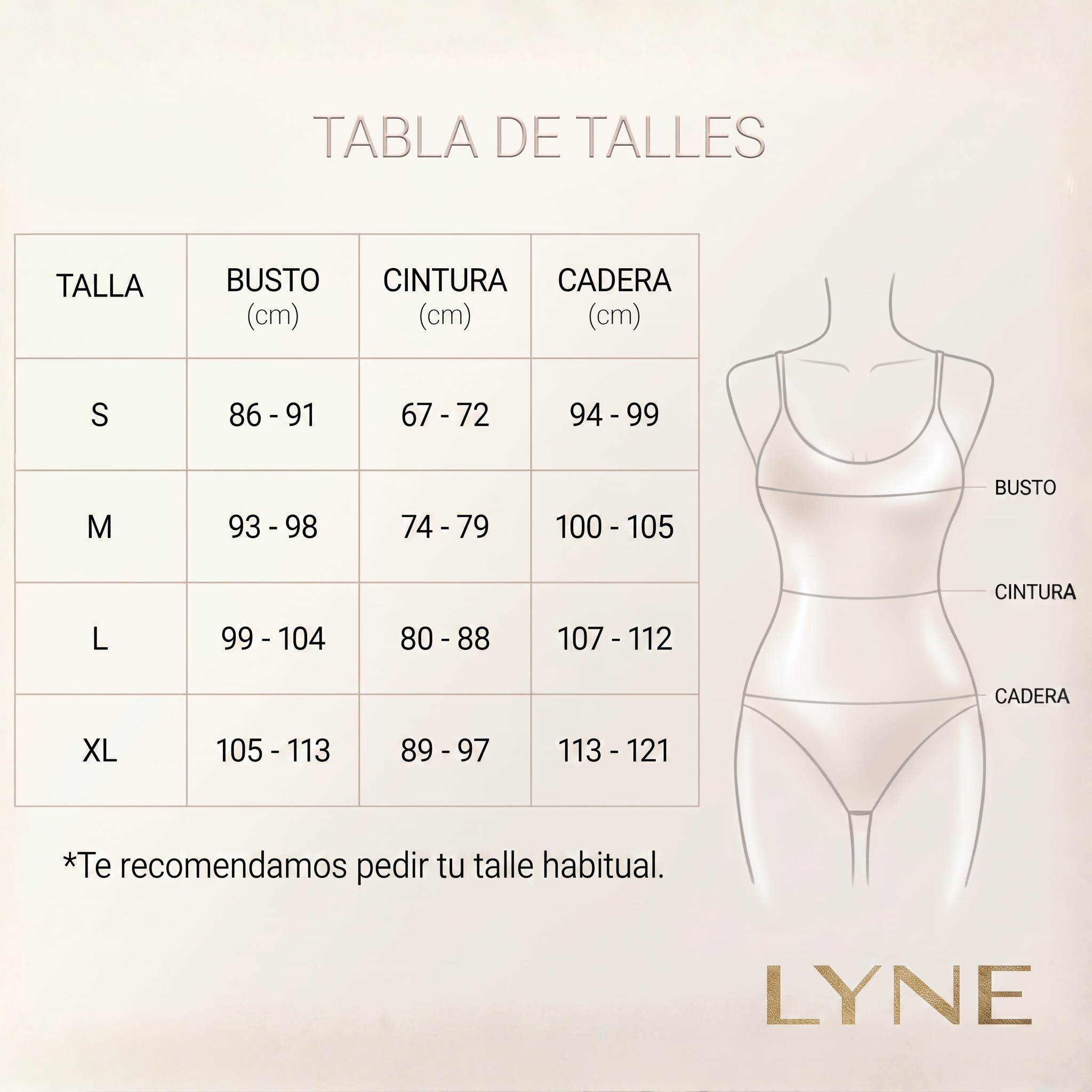 BODY SHAPEWEAR LYNE
